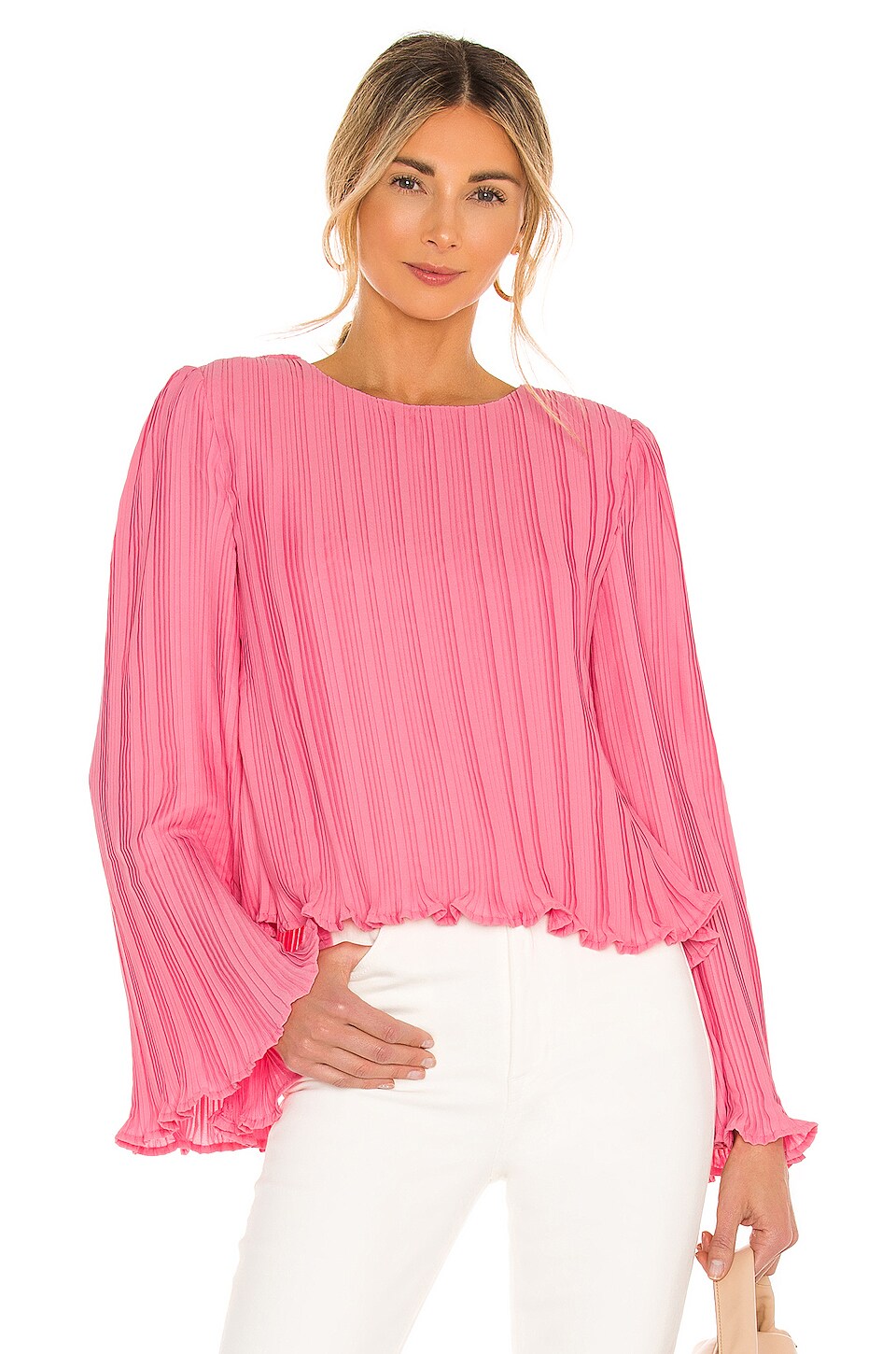 Lovers and Friends Sawyer Top in Candy Pink
