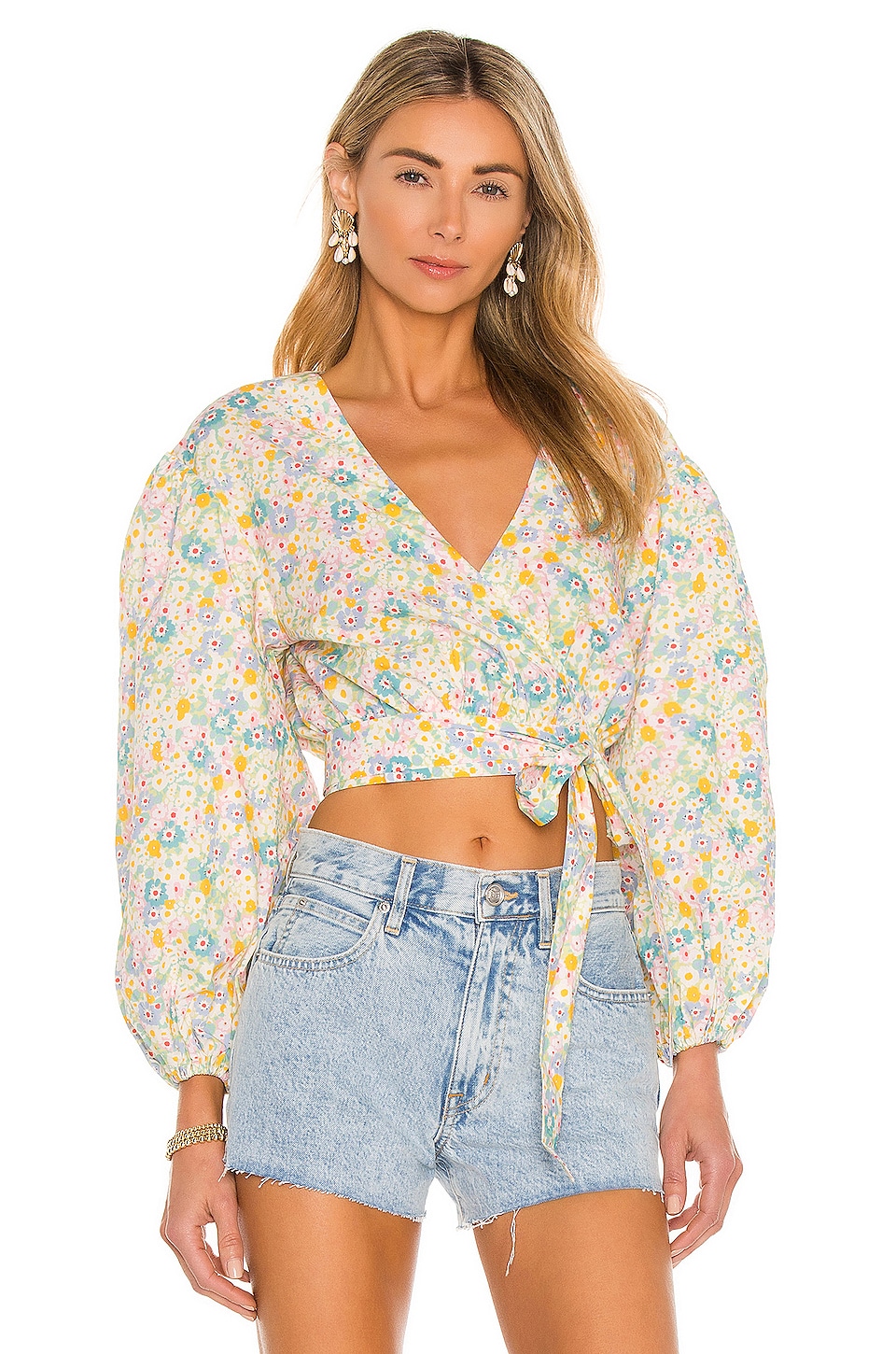 Lovers and Friends Wyatt Top in Catherine Floral | REVOLVE