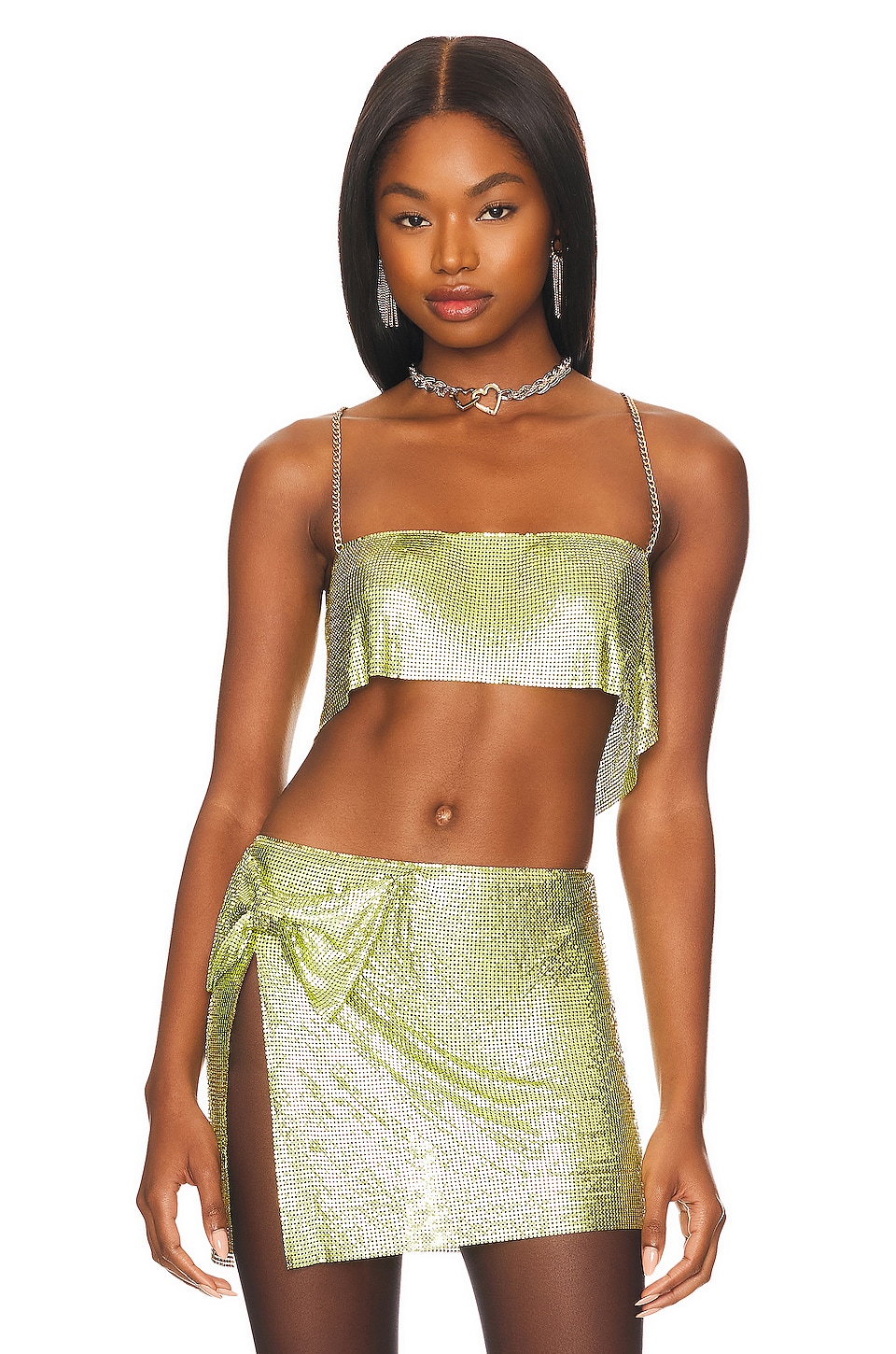 Lovers and Friends Silverlake Top in Pear Green