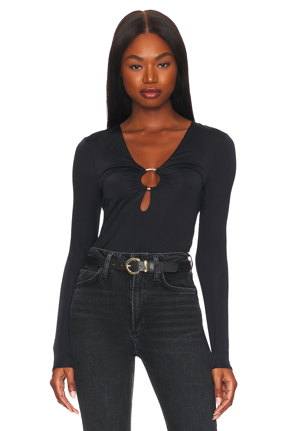 Lovers and Friends Marais Top in Black | REVOLVE