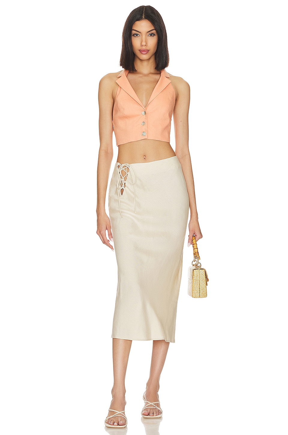 Lovers and Friends Prudence Crop Top thumbnail