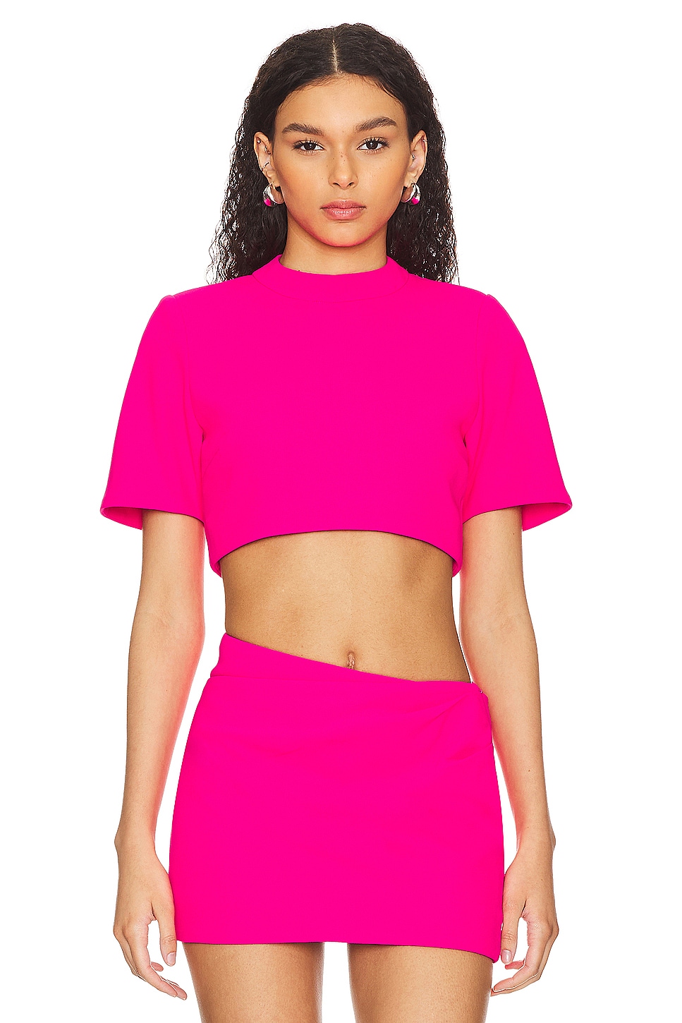 Lovers and Friends Serena Top in Electric Pink