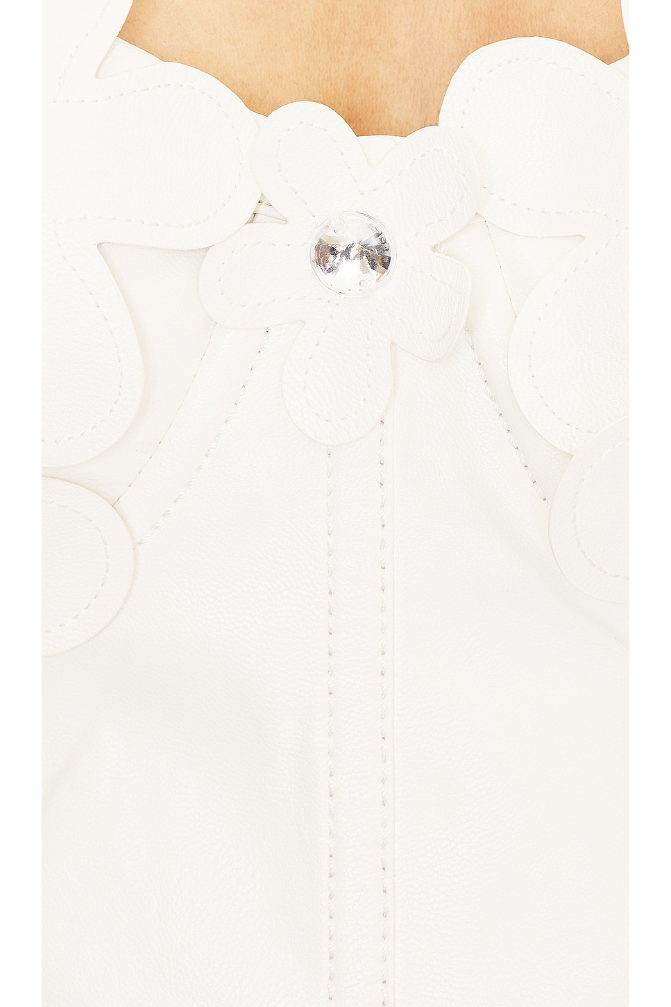 Nova Faux Leather Bustier