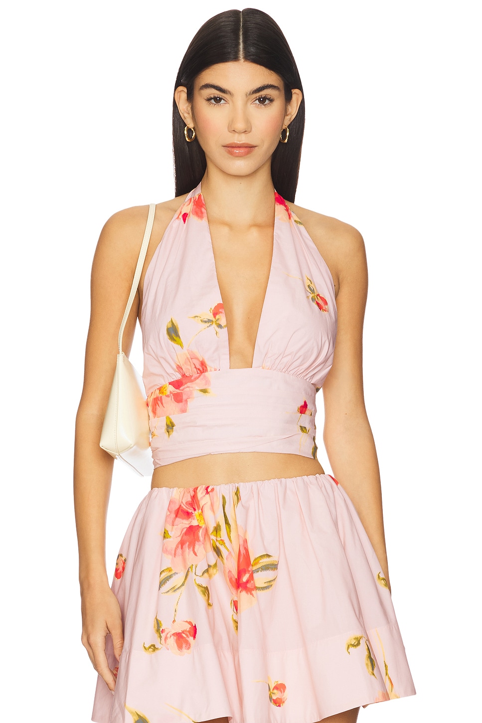 トップス leinwande Petal Strap Dress Bra Top Lovers and Friends Petal Top in Pink Nola Floral | REVOLVE