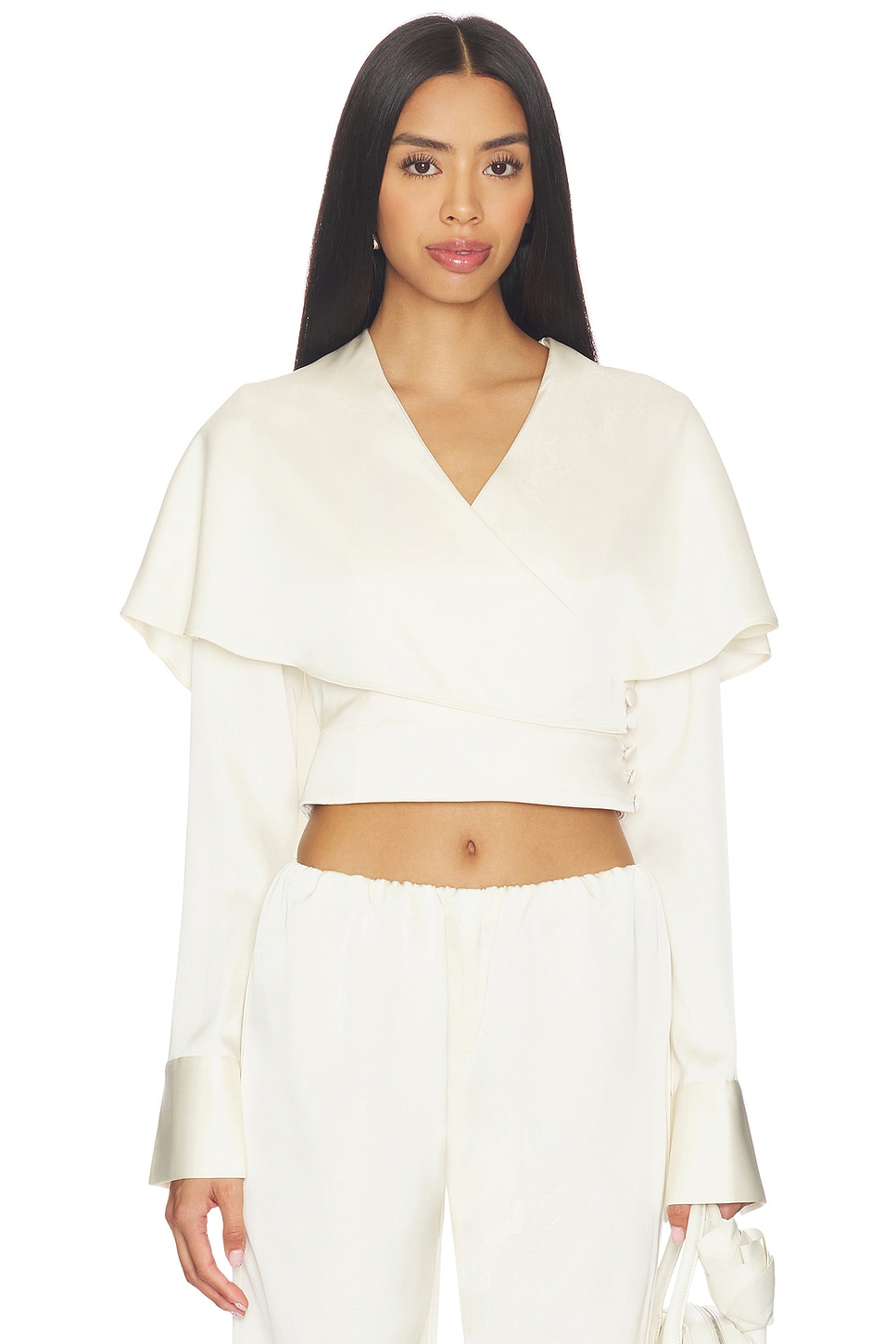 Samira Top in Cream View 1 of 4