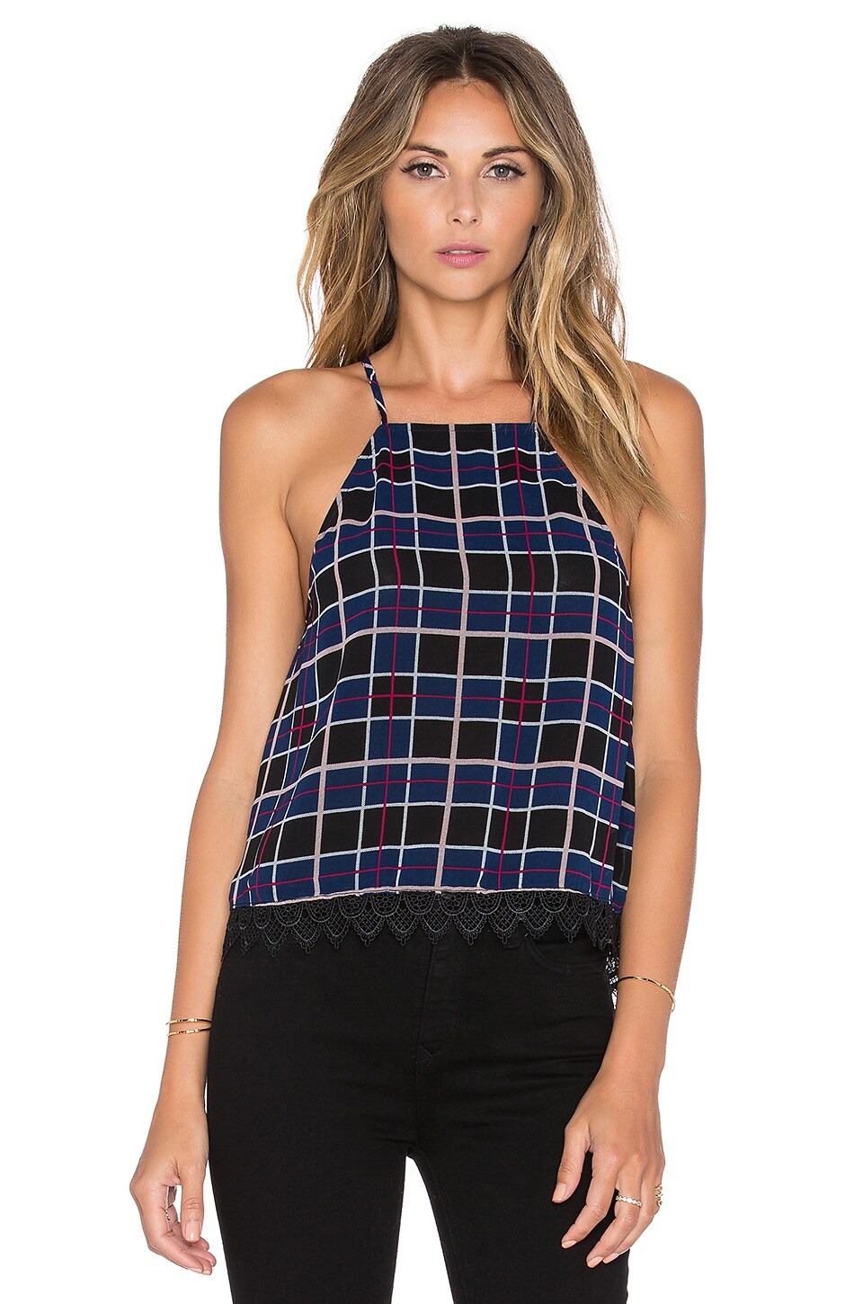 Lovers and Friends Orchid Cami in Plaid REVOLVE