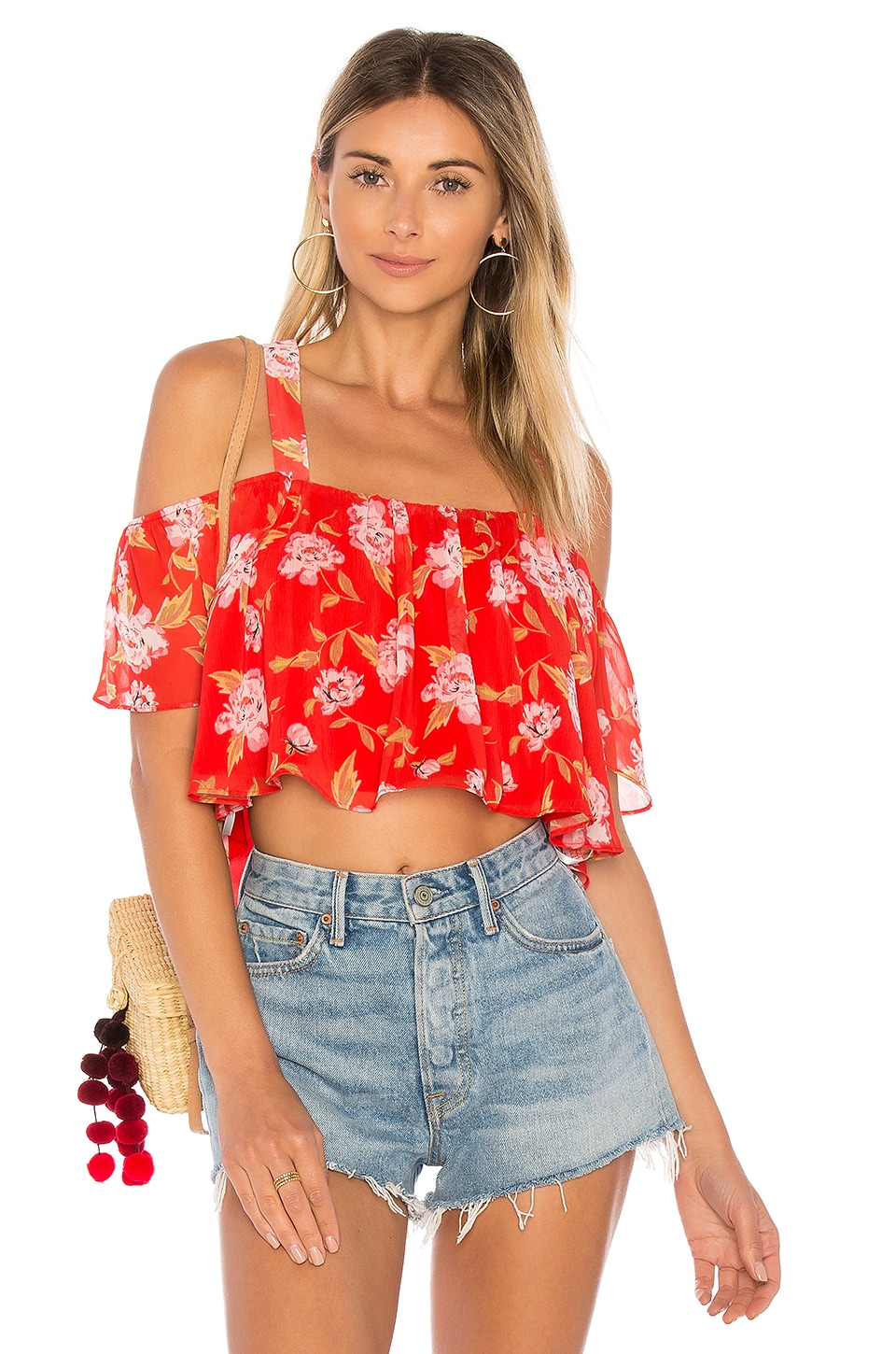 Lovers and Friends x REVOLVE Ray of Light Top in South Beach Floral ...