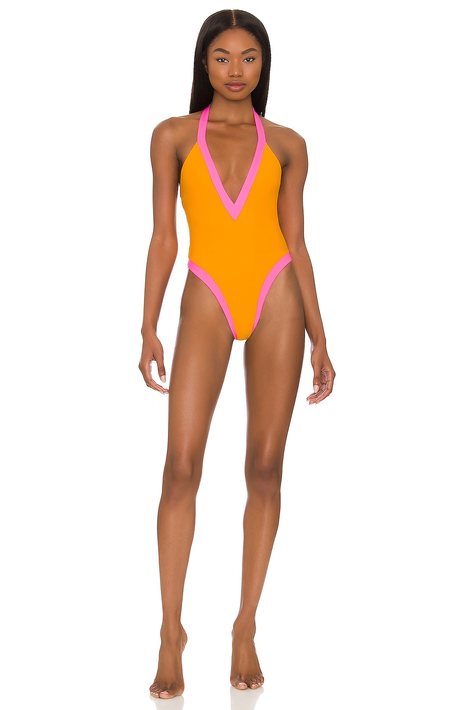 Tangerine one deals piece swimsuit