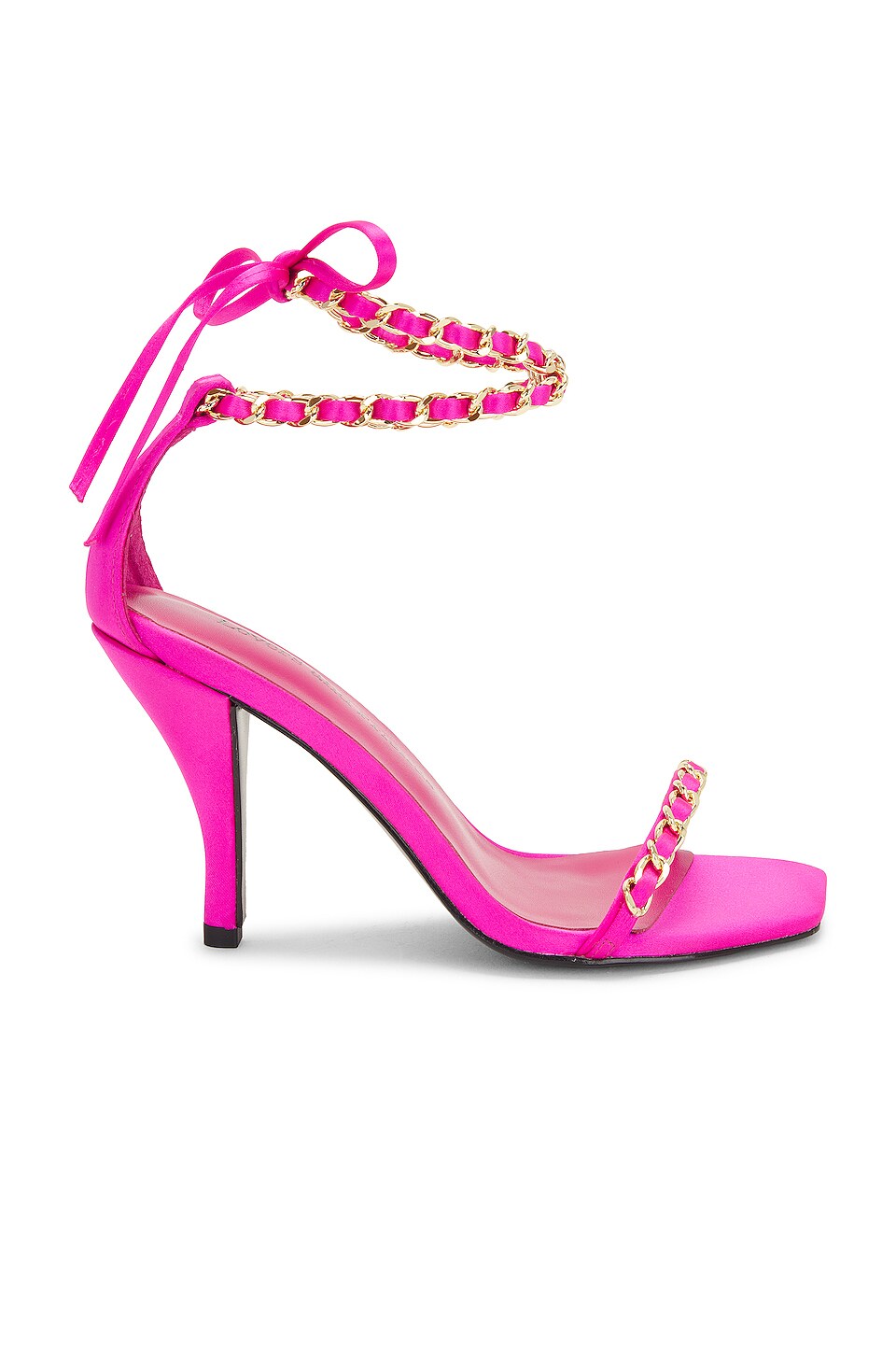 Lovers and Friends Chain Sandal in Electric Pink