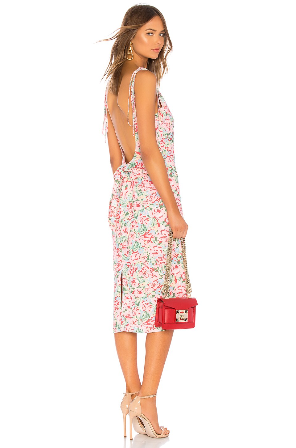 pink tank dress
