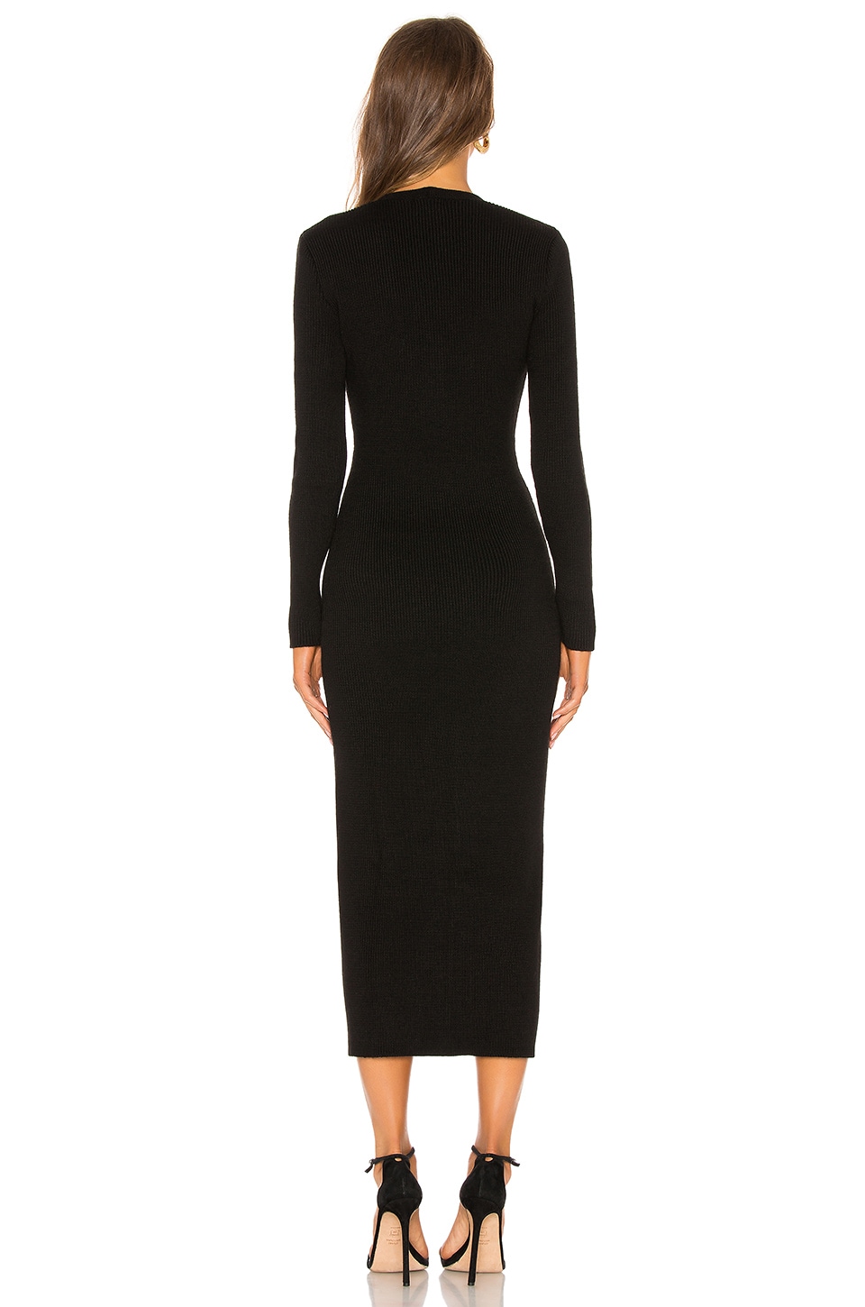 LPA Kavala Sweater Dress in Black | REVOLVE
