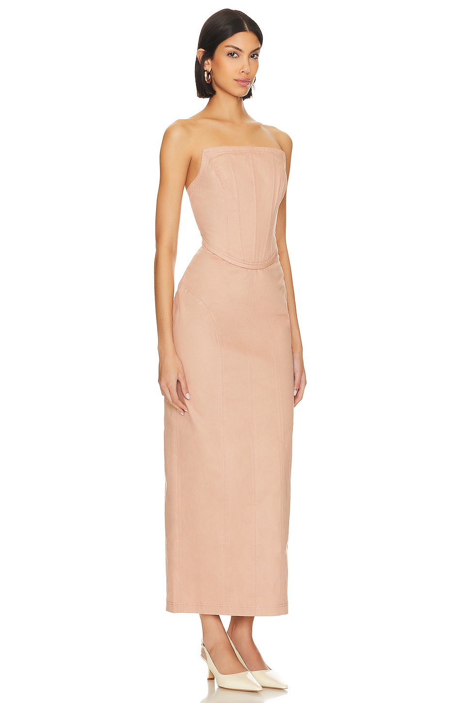 LPA Livia Corset Maxi Dress thumbnail