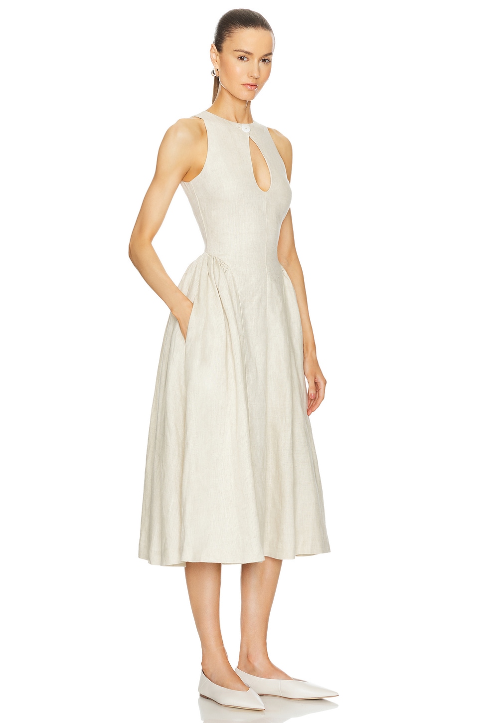 LPA Seina Midi Dress