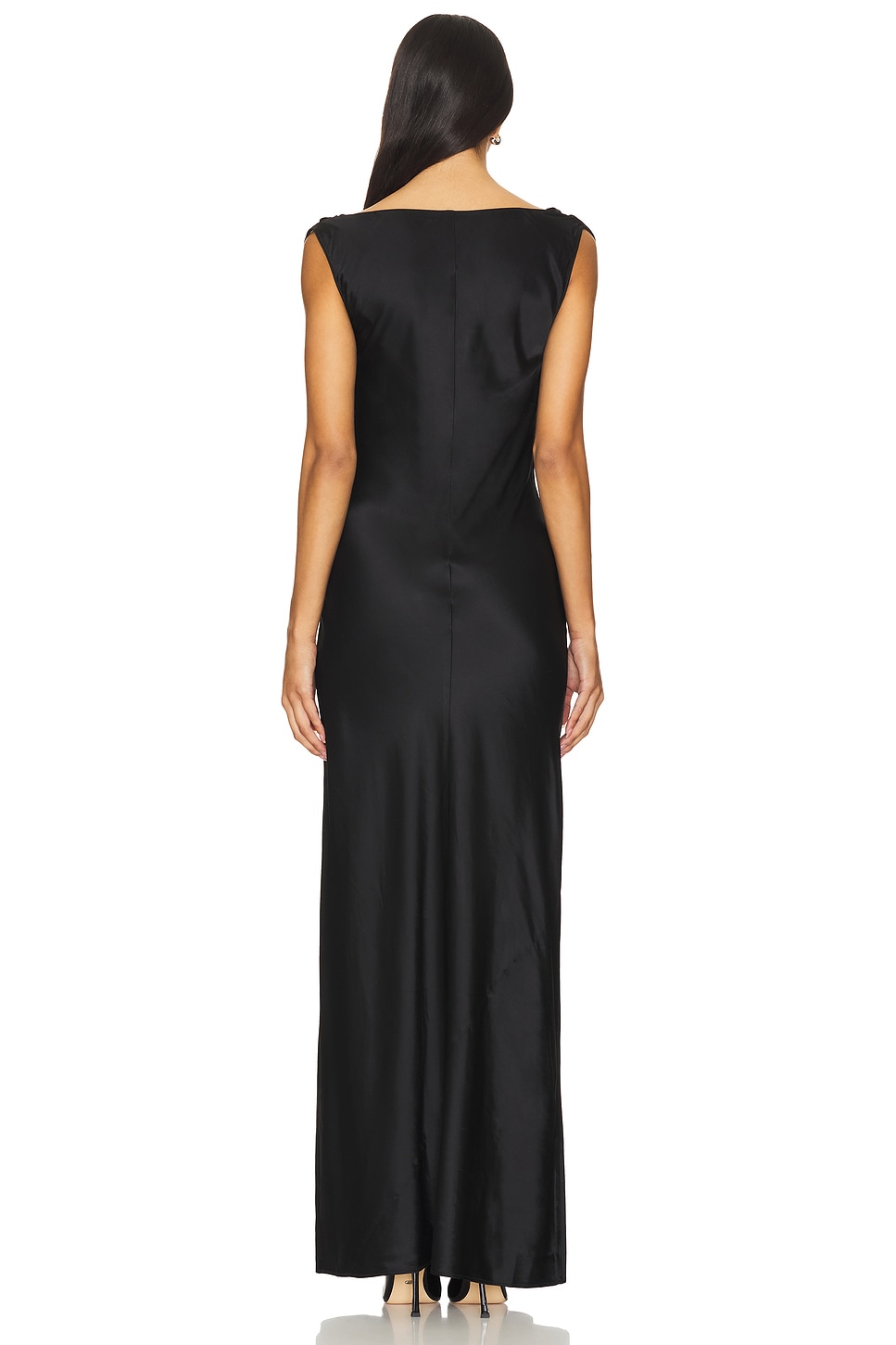 LPA Elora Gown in Black & Ivory | REVOLVE
