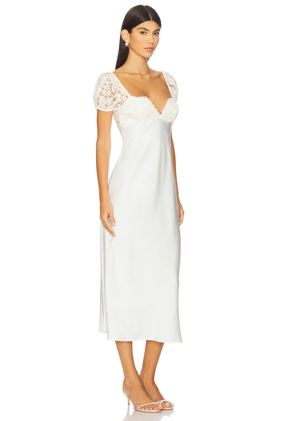 long capes for dresses White Hooded Bridal Cape – Long Lace Cloak – Married in the Morning main image 0