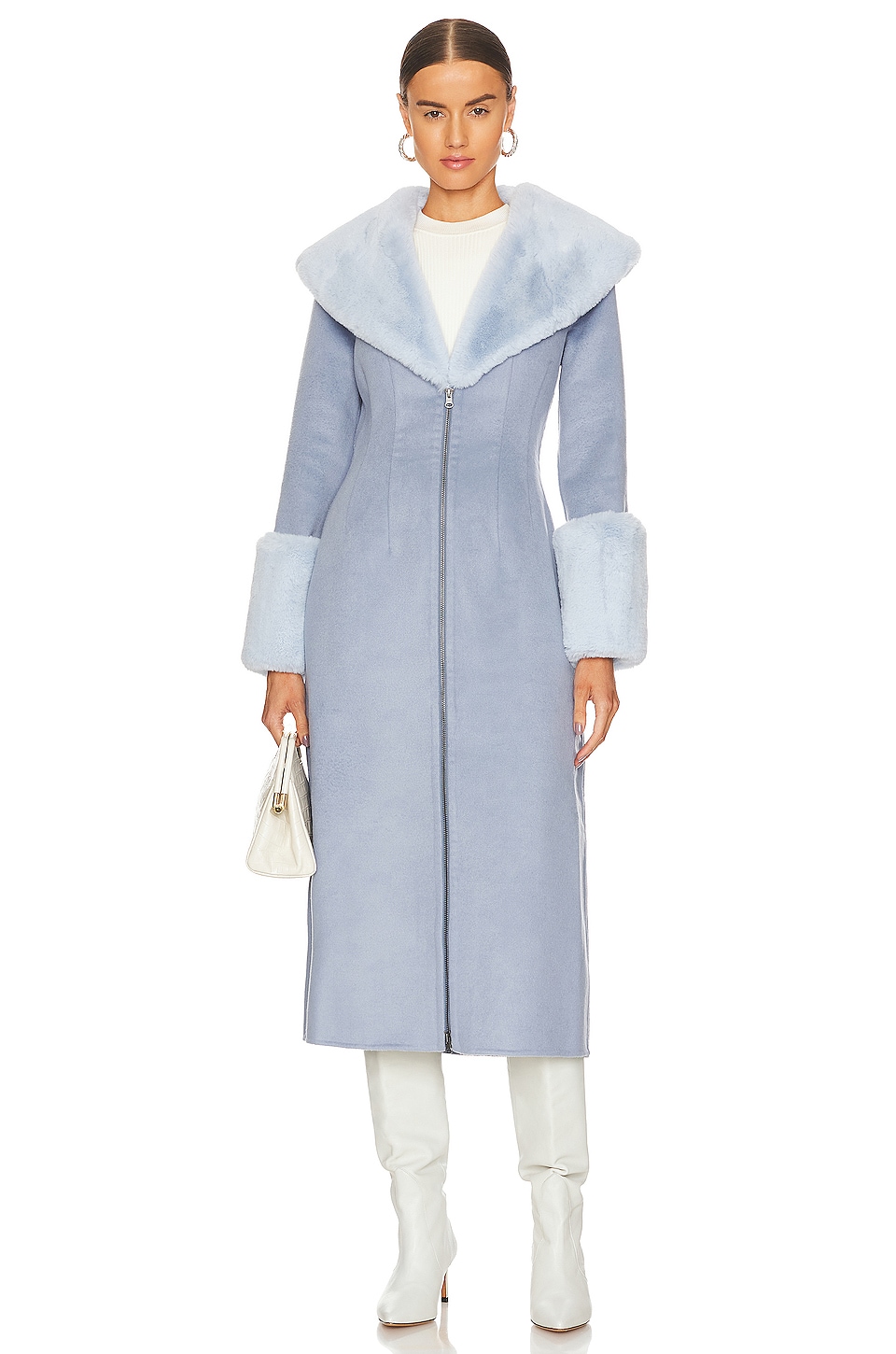 LPA Giovanna Coat in Moody Blue