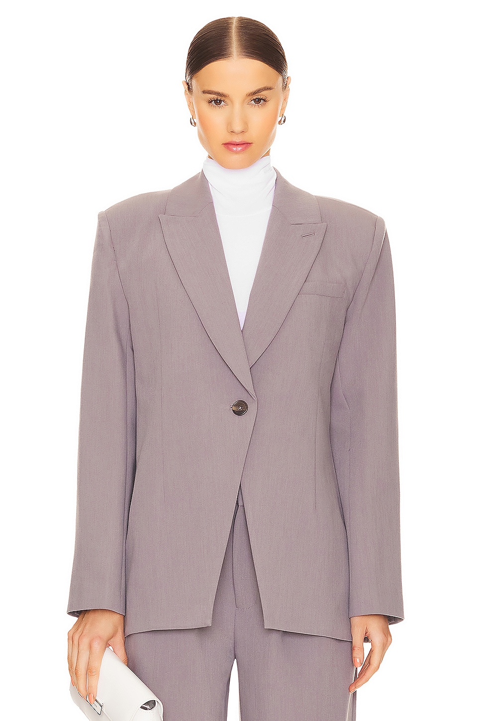 open lace back dress The Oversized Blazer in Wool