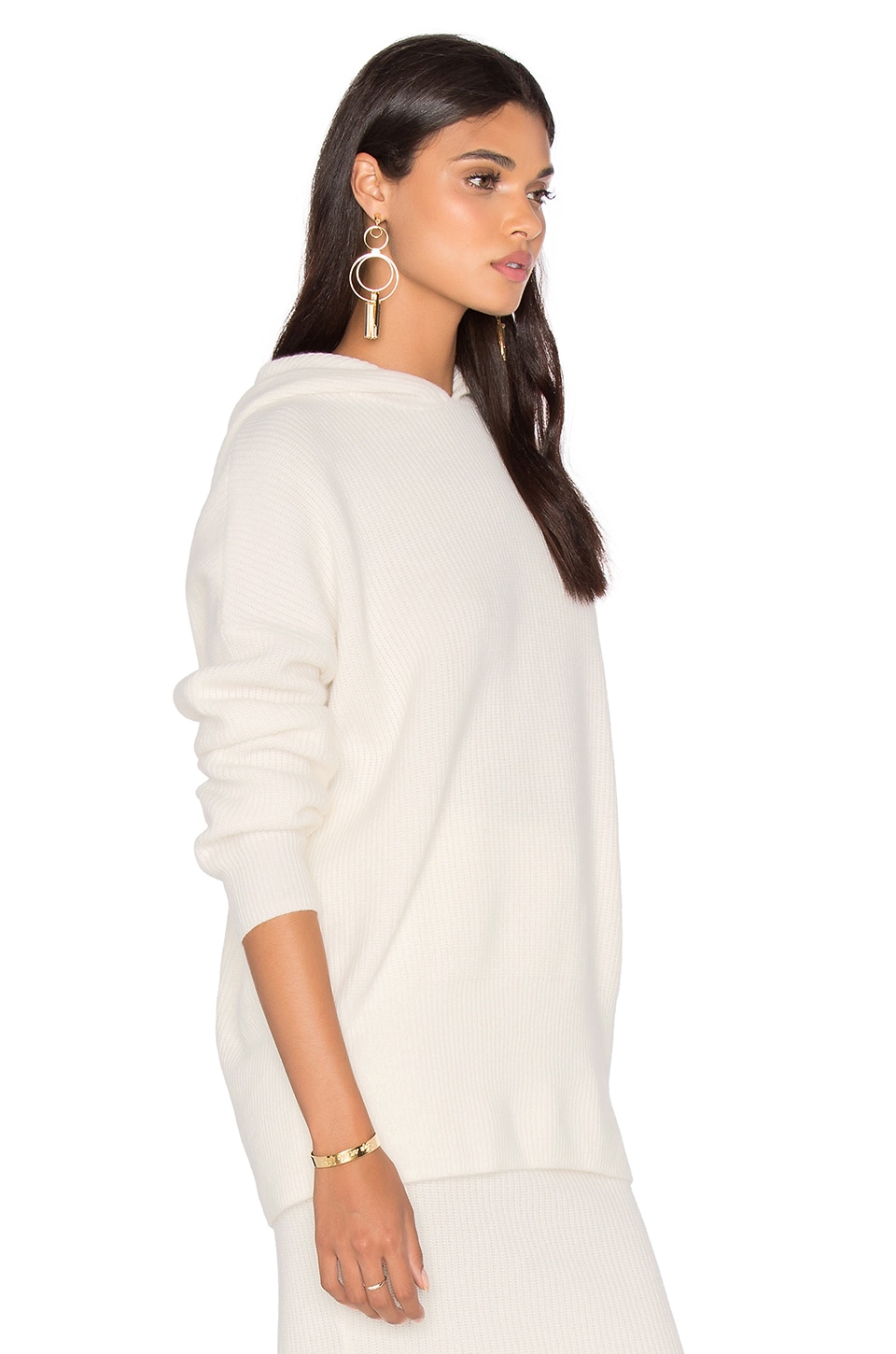 LPA Hoodie 210 in Ivory