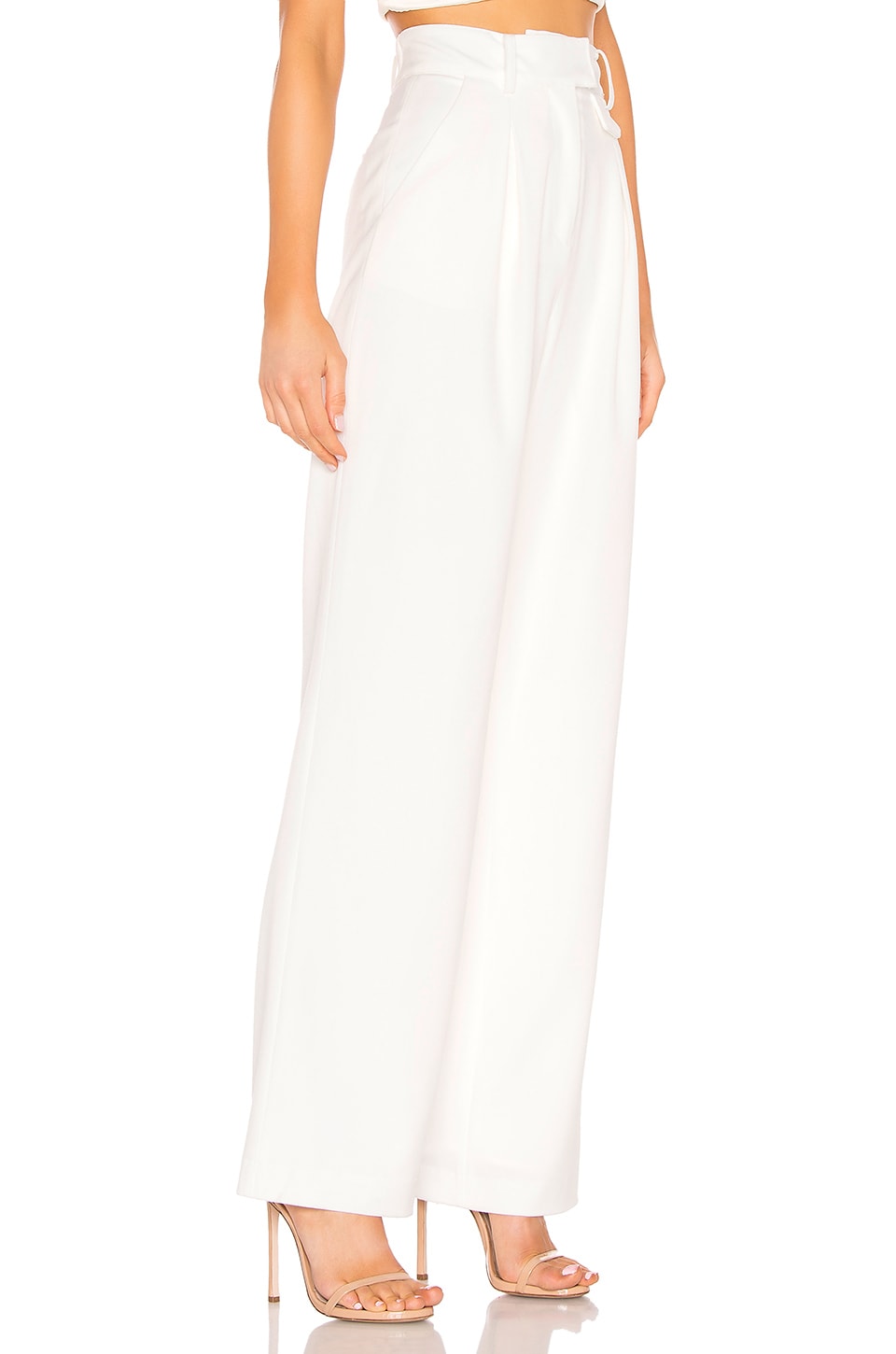 Shop Lpa Carlotta Pant In Ivory