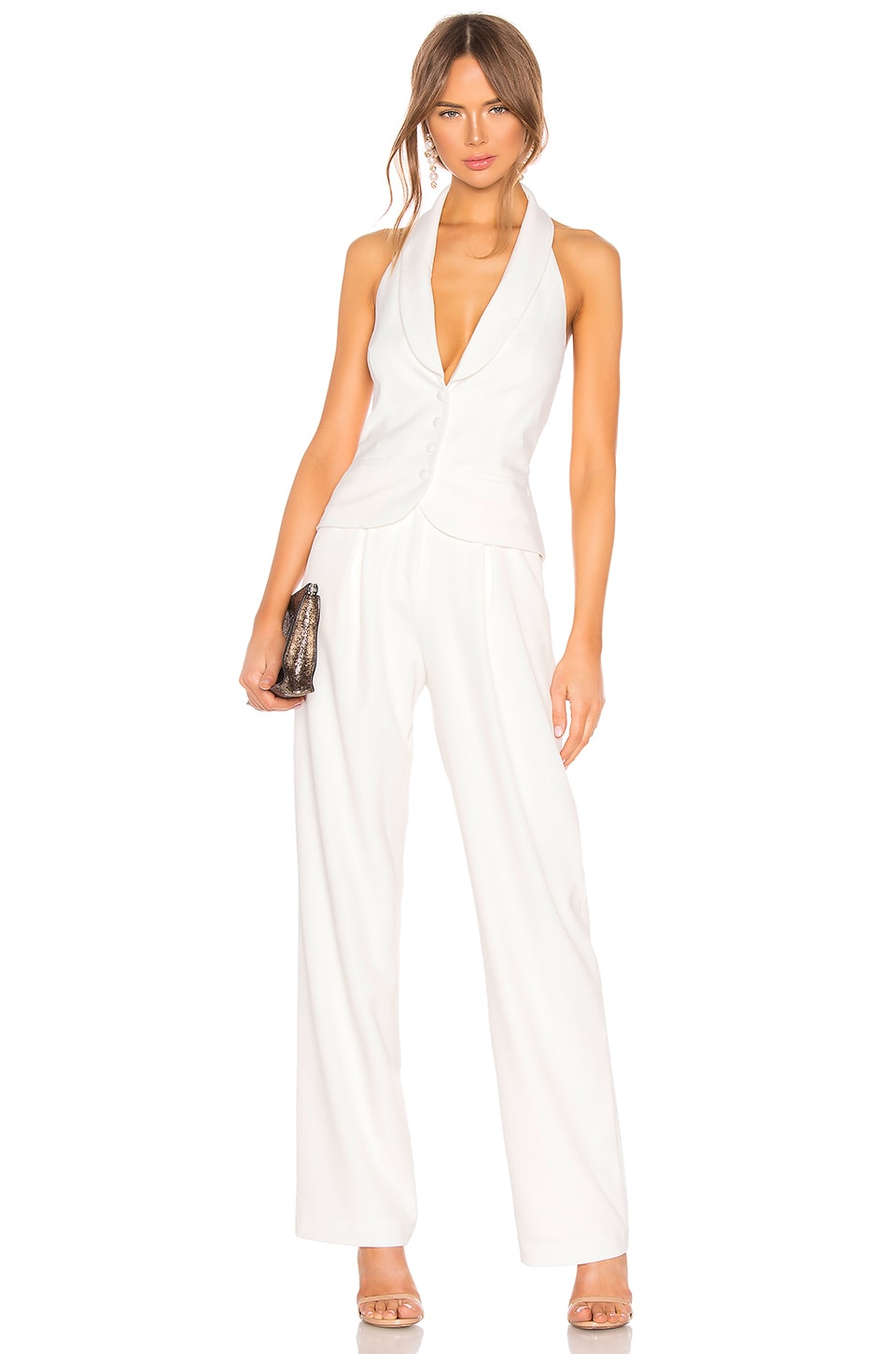 Shop Lpa Carlotta Pant In Ivory