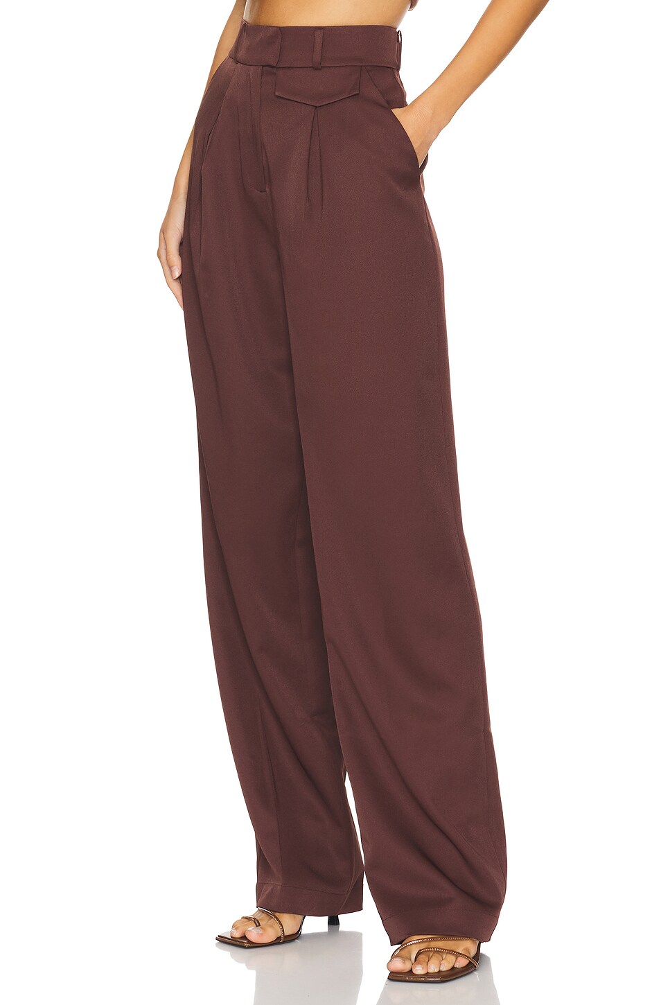 Carlotta Rib Pants Beige