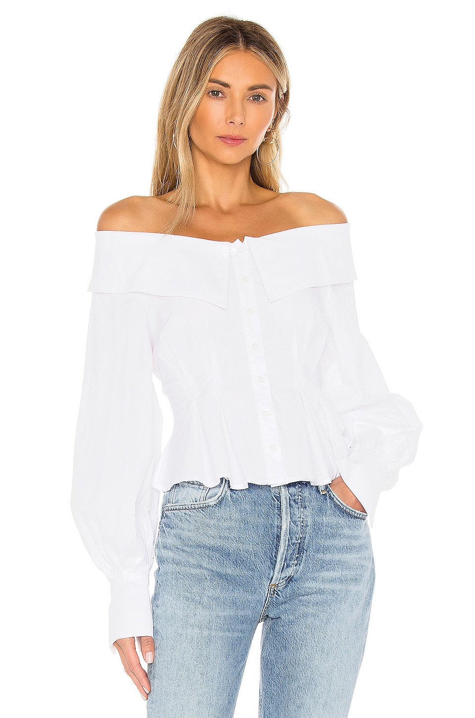 LPA Rey Top in White | REVOLVE