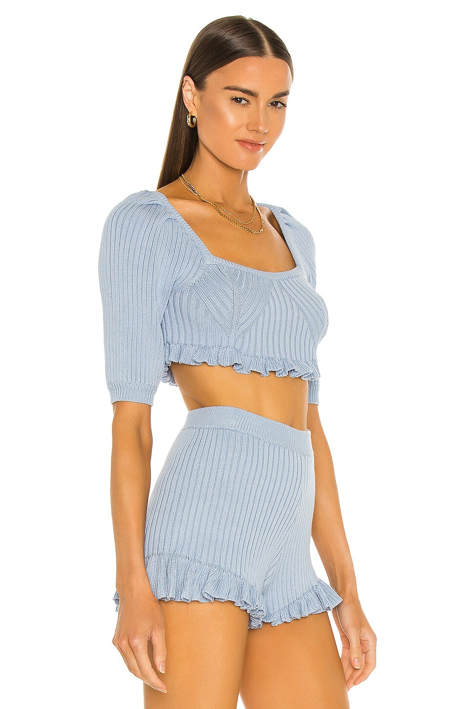 LPA Esther Top in Baby Blue