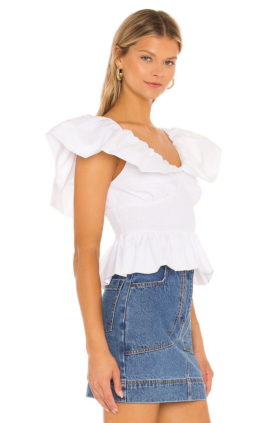 LPA Abla Top in White