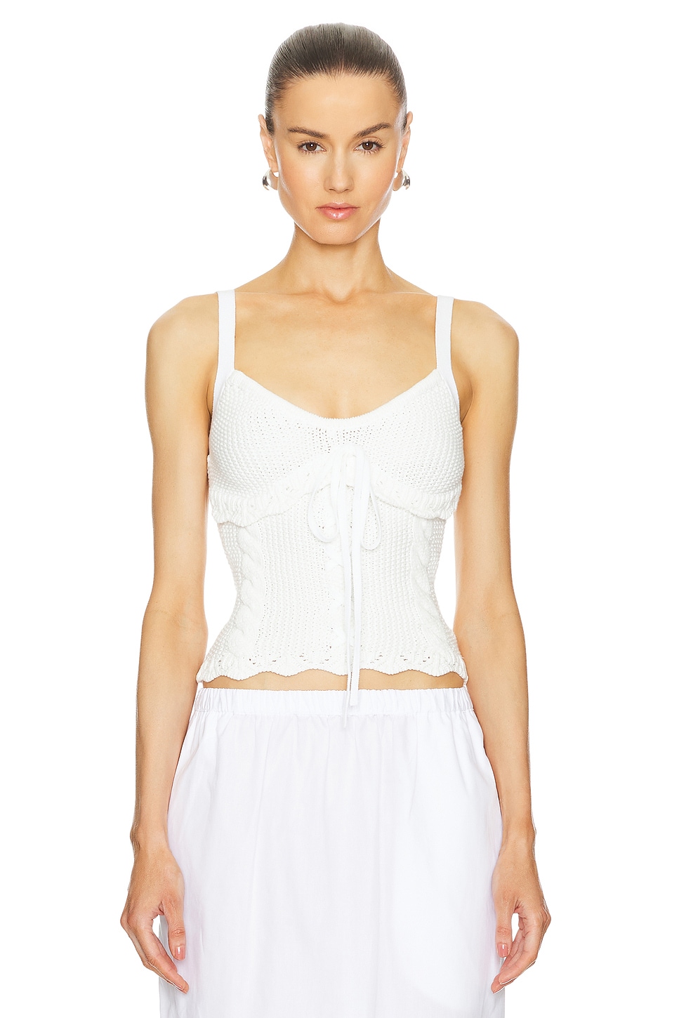 Pipa Top in Ivory View 1 of 4