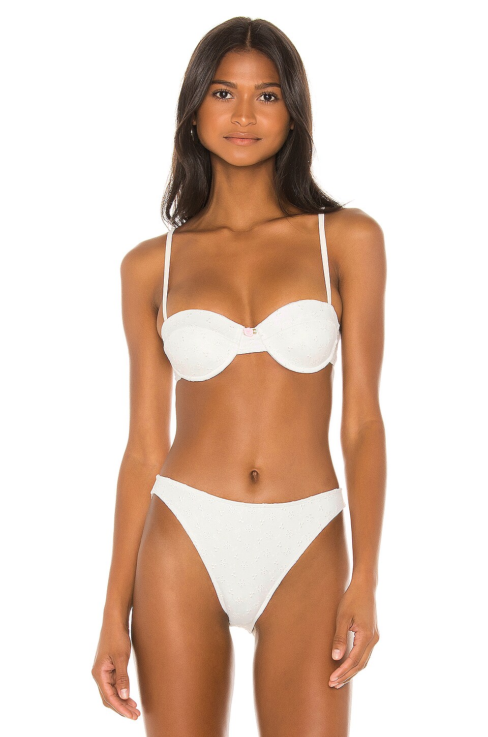 revolve white bathing suit