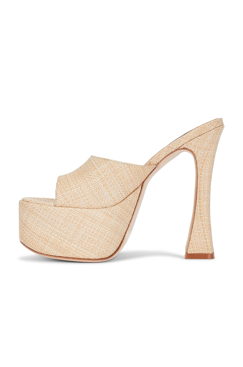 LPA Alexa Platform Mule in Raffia | REVOLVE