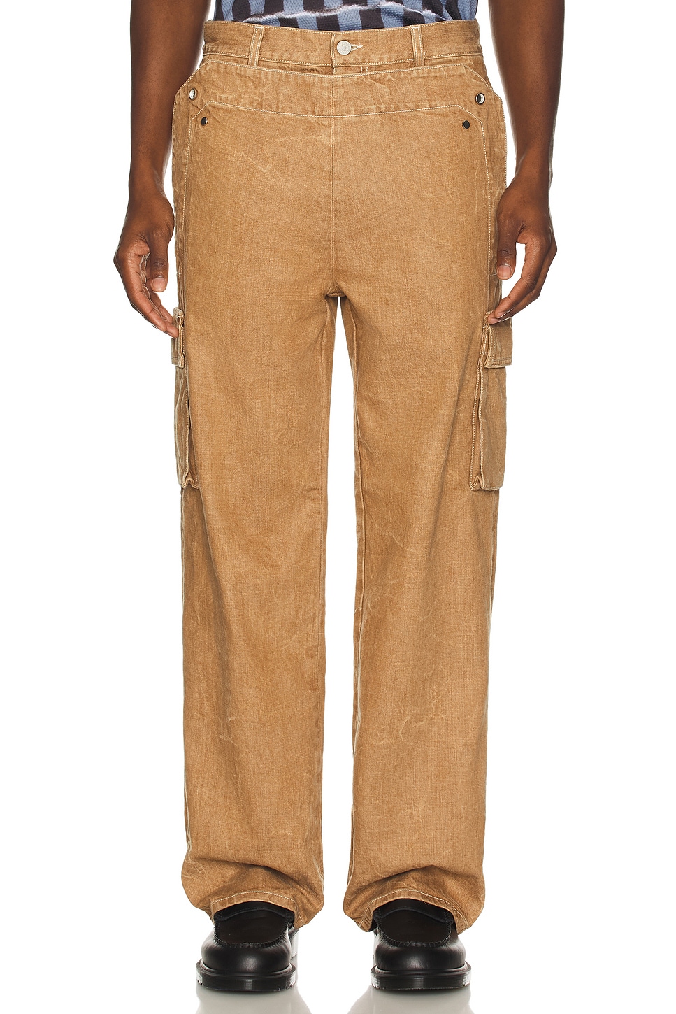 Peek-A-Boo Denim Trouser - Thumbnail 3