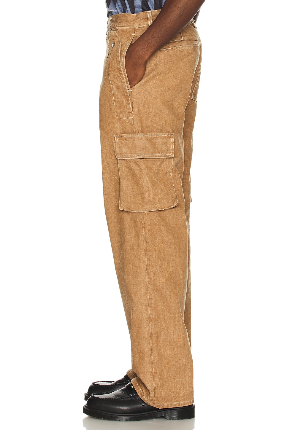 Peek-A-Boo Denim Trouser - Thumbnail 5