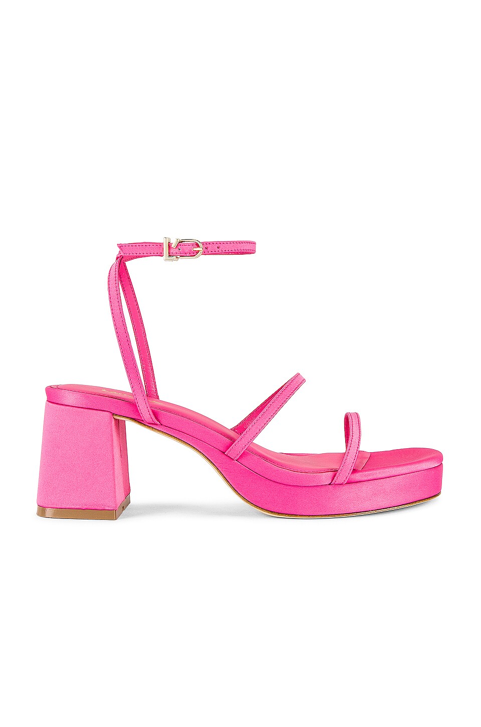 Larroude Gio Heel in Pink