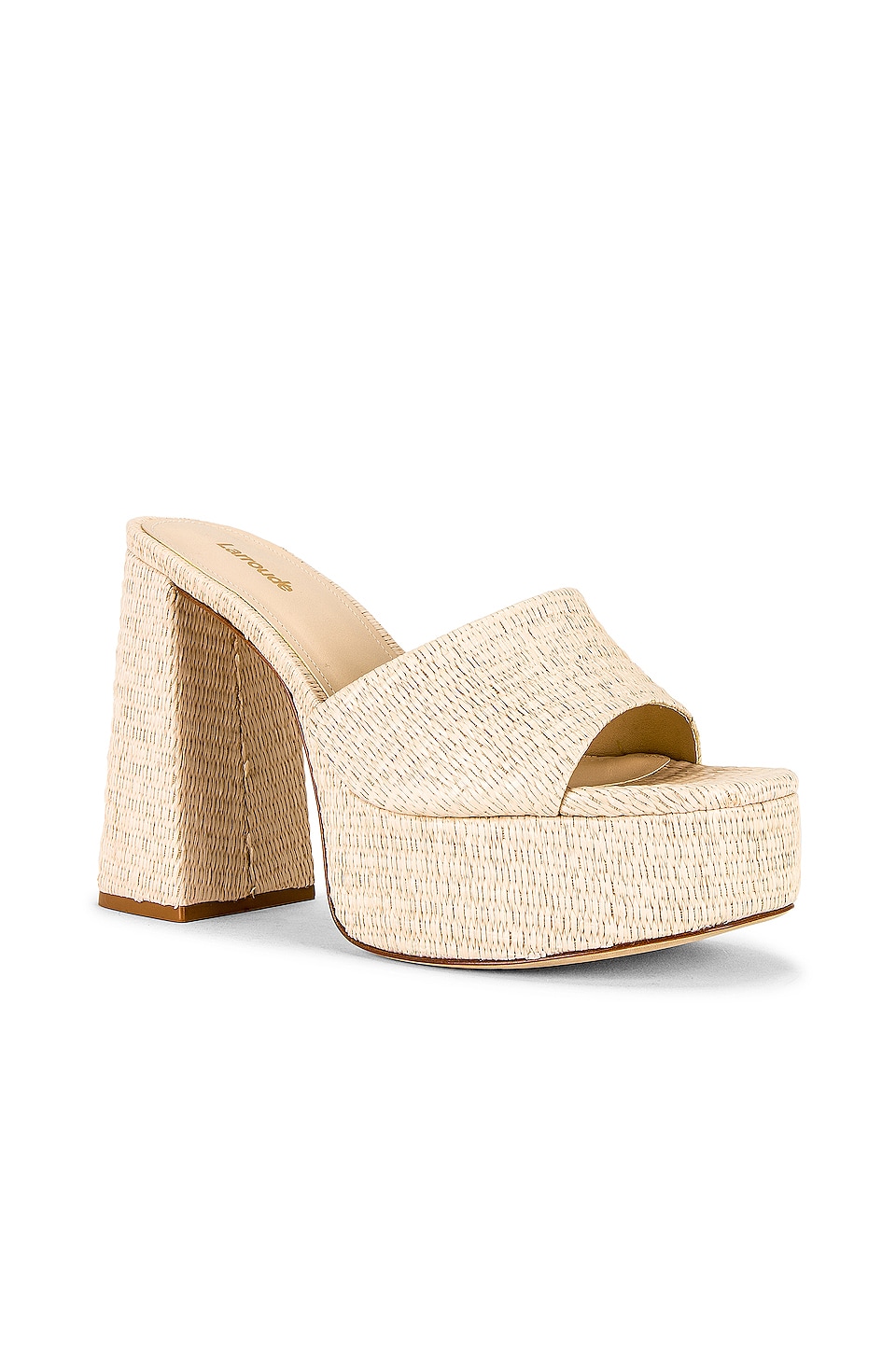 Larroude Dolly Mule in Natural