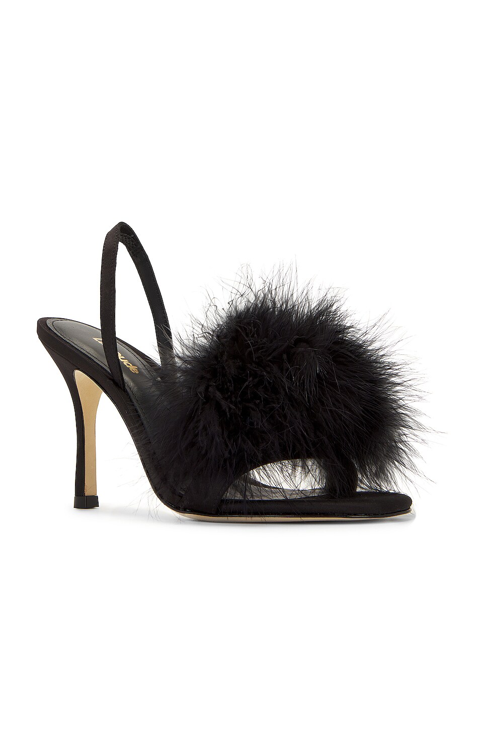Larroude Marilyn Sandal in Black