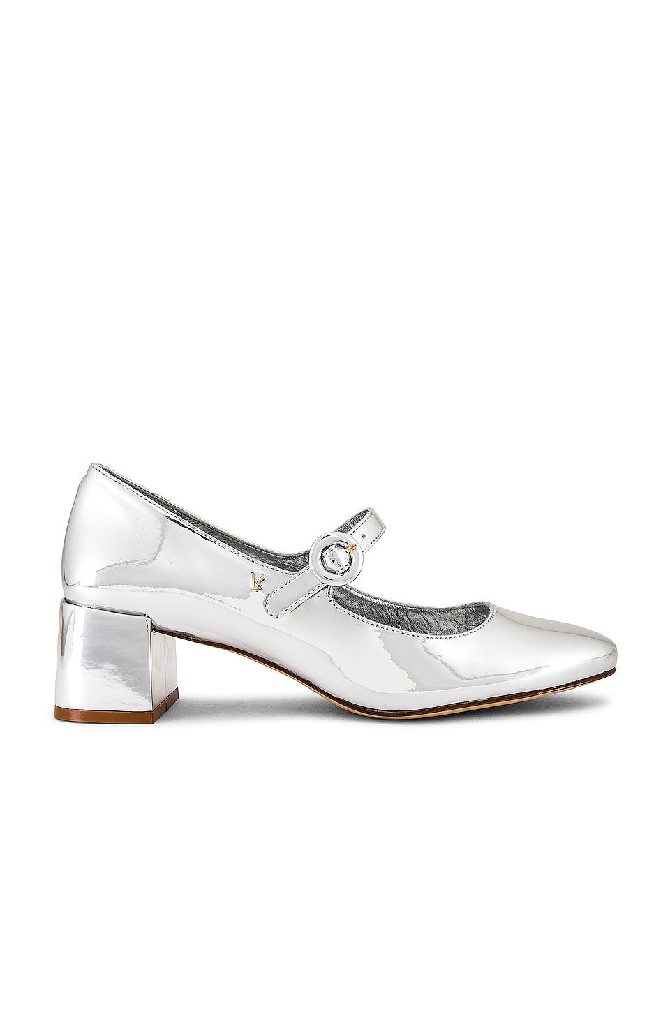 Luke - Silver Leather Mary-Jane Shoes