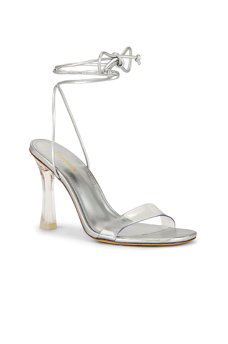 Larroude Gloria Heel in Silver