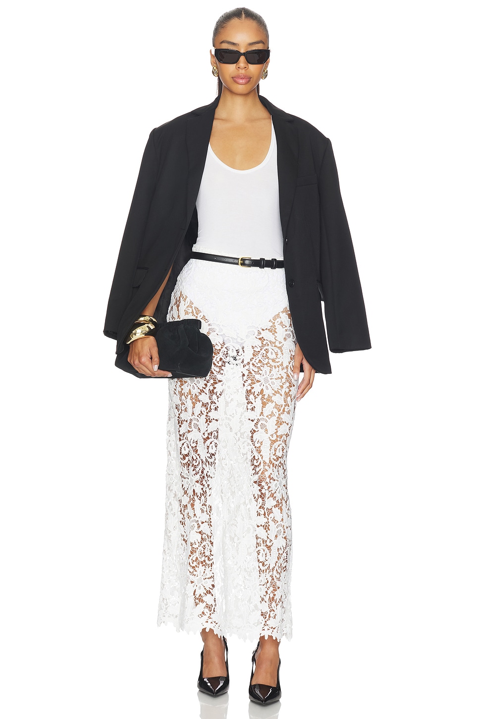 The Juliet Lace Skirt by La Porte