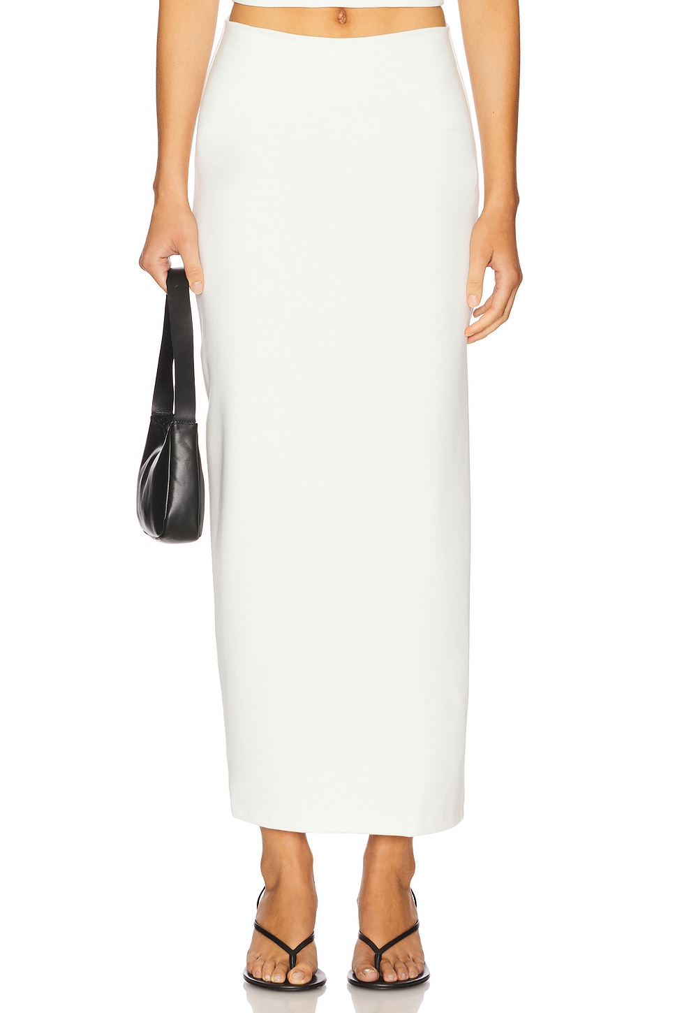 LESET Rio Side Slit Skirt in Natural | REVOLVE