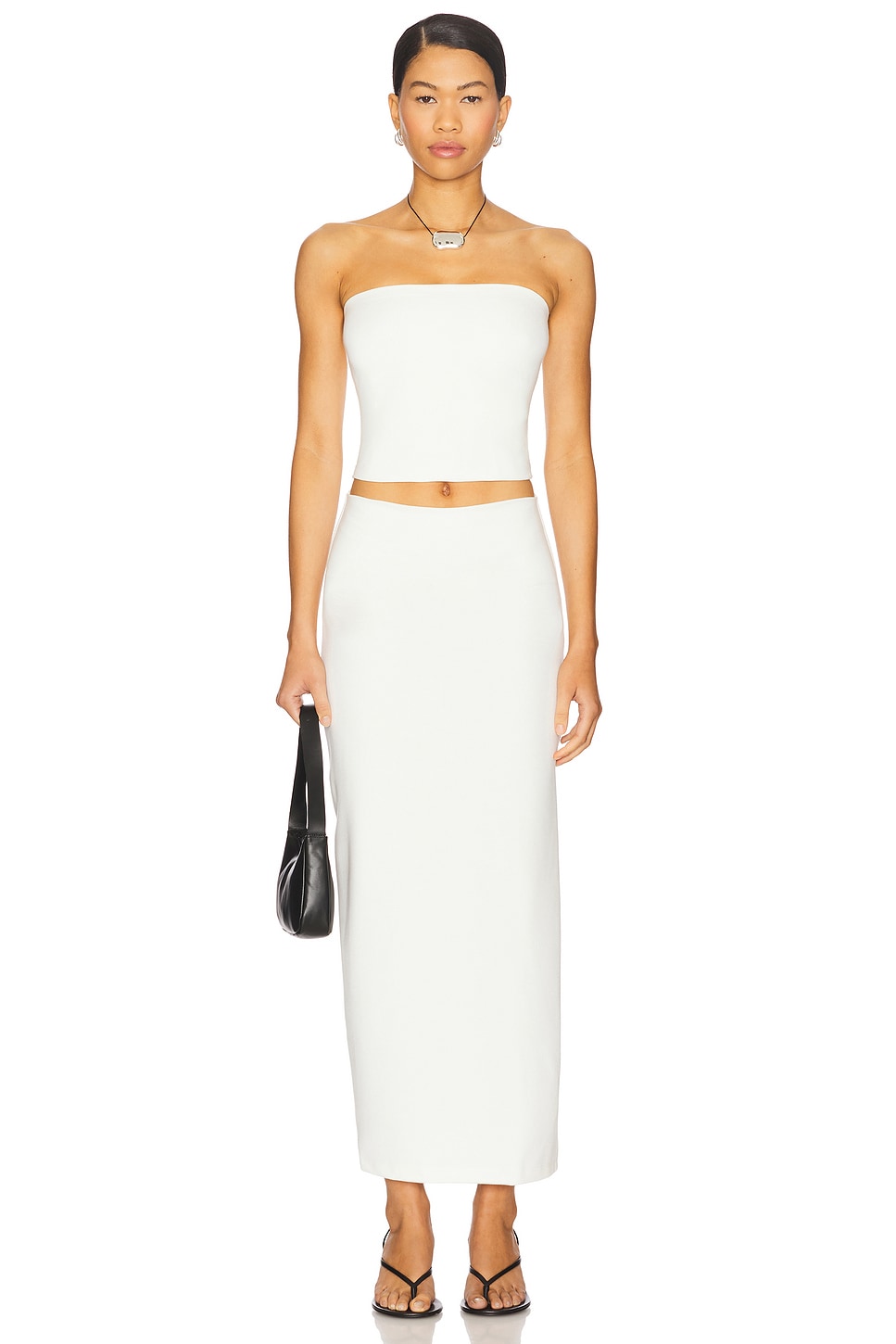 LESET Rio Side Slit Skirt