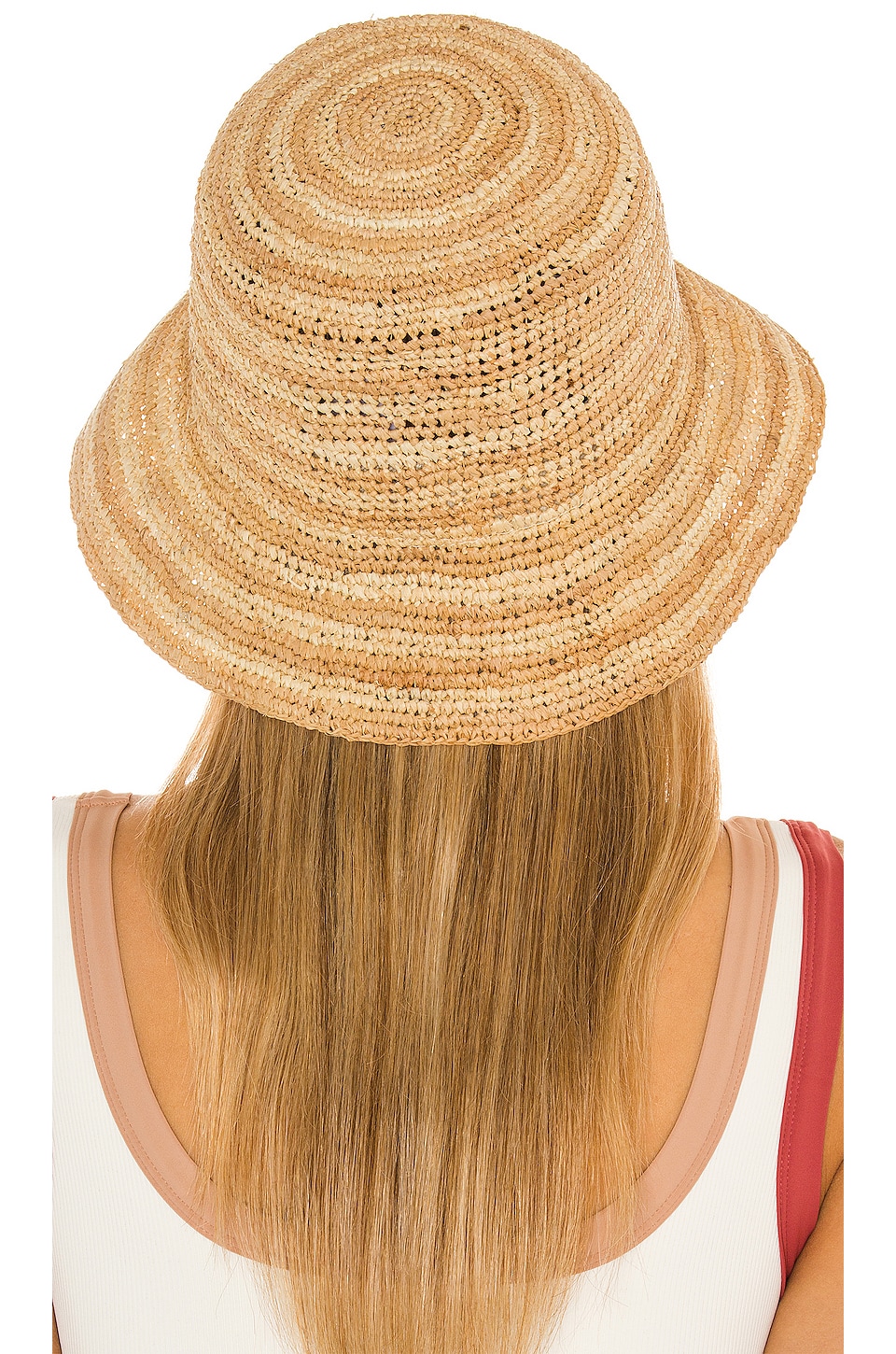 LSPACE Isadora Hat in Natural Stripe