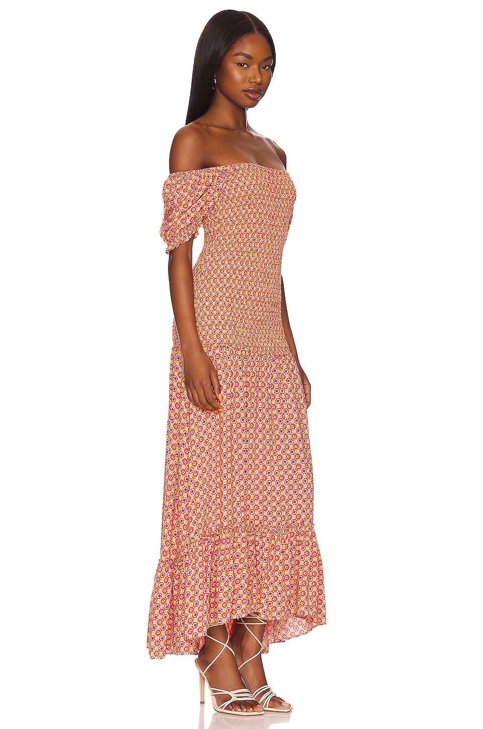 LSPACE Simone Maxi Dress in Summatime Check