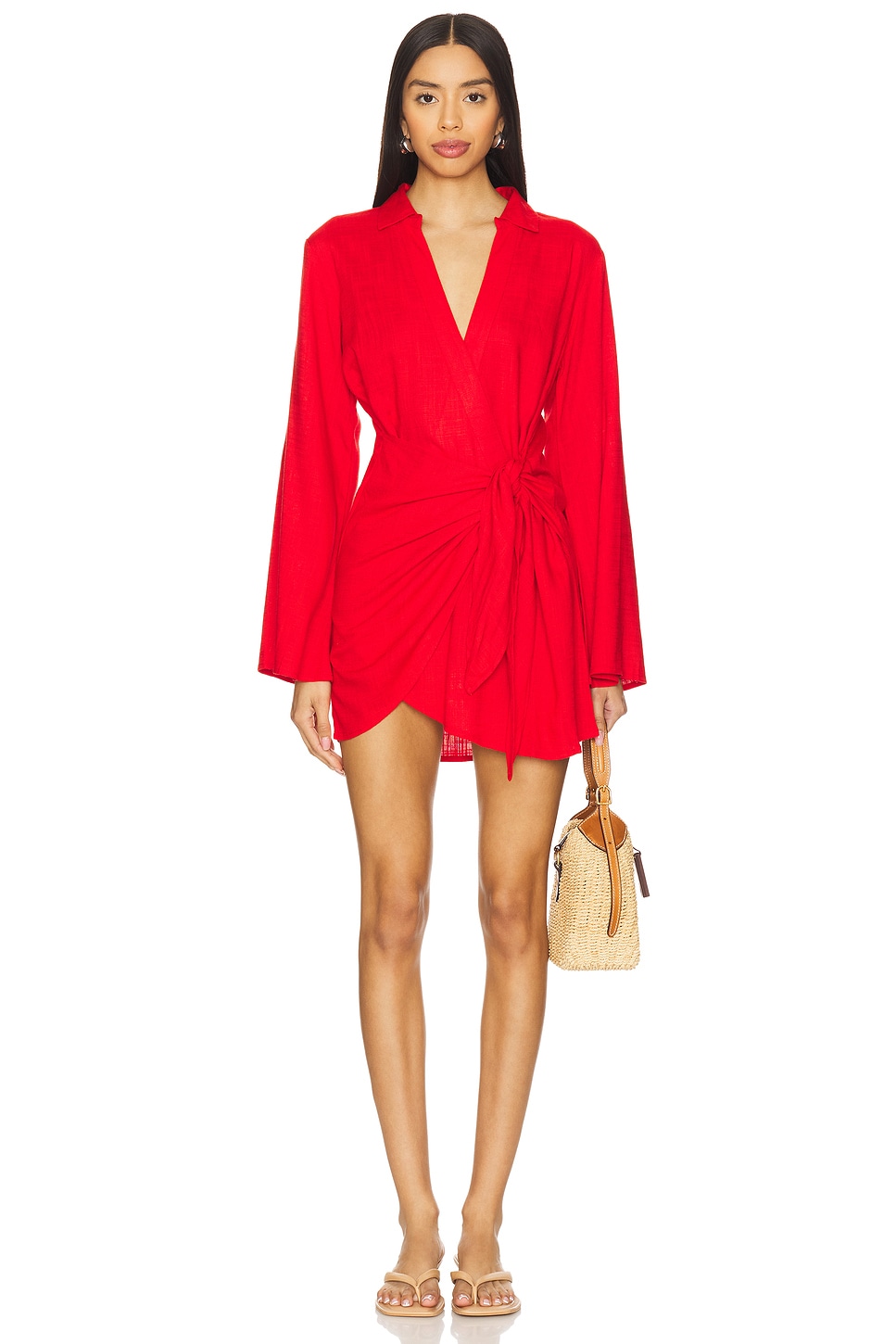 lspace red dress LSPACE With Love Maxi Dress