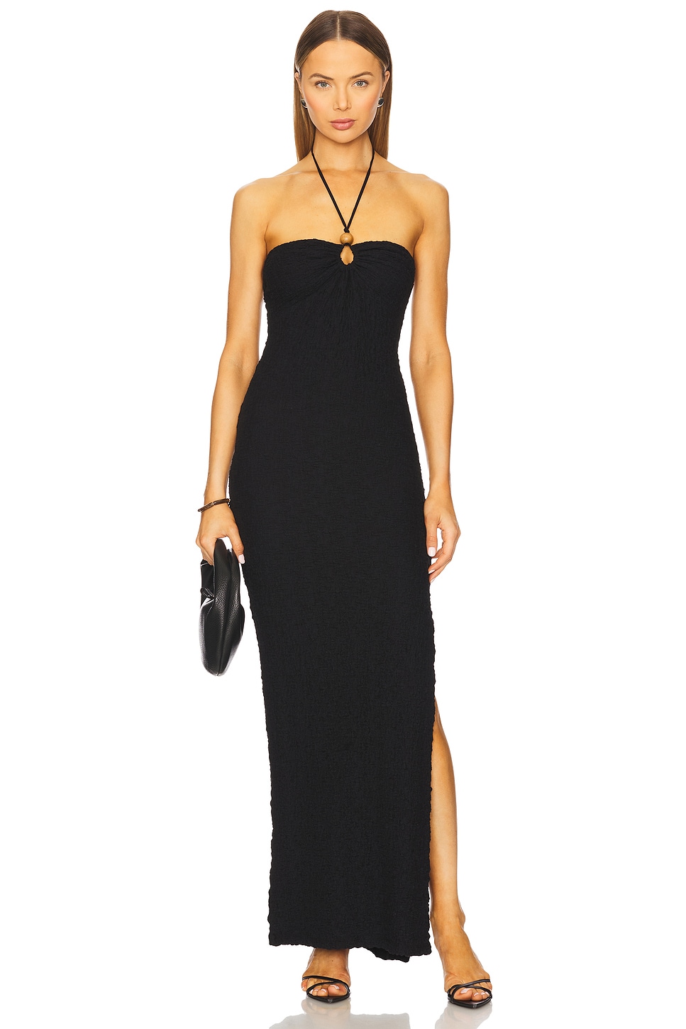 lucca maxi dress Women's Jersey Knit Maxi Dress M