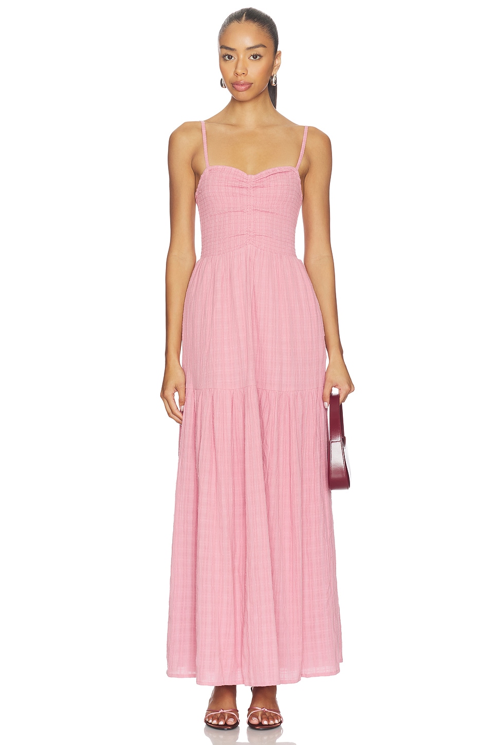 lspace mallorca midi dress LSPACE Mallorca Dress