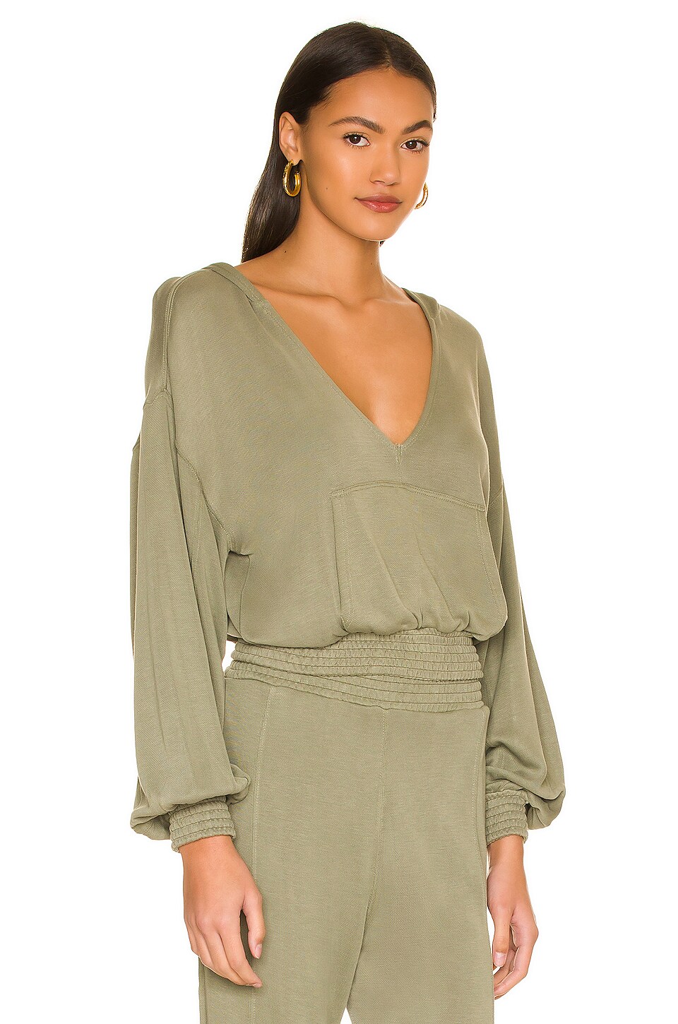 LSPACE Seaglass Hoodie in Army