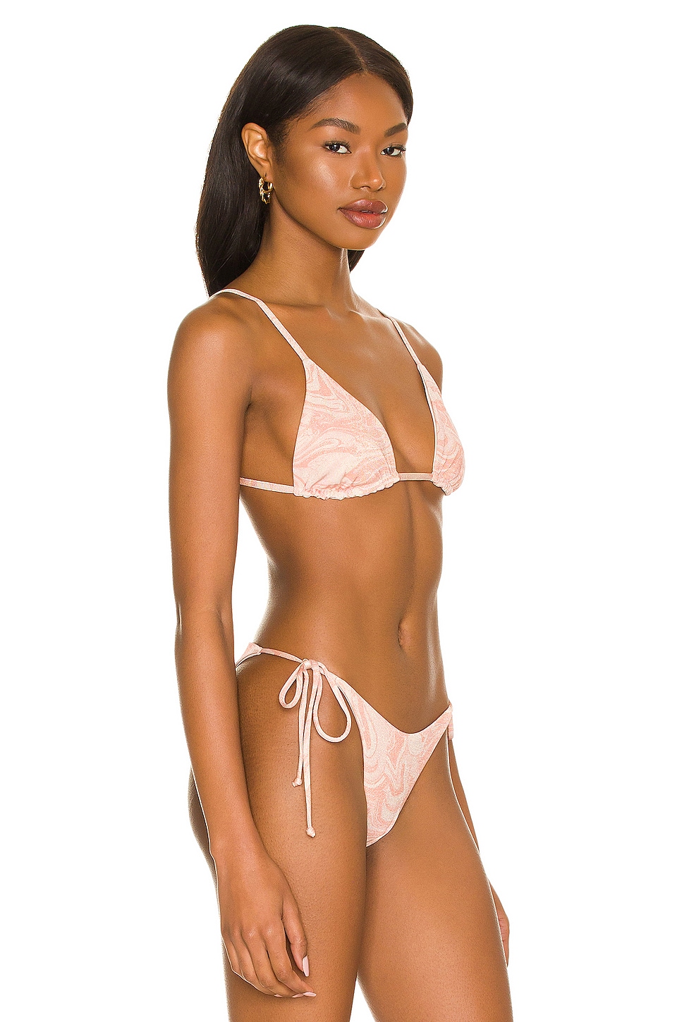 LSPACE Brittany Bikini Top in All Swirled Up