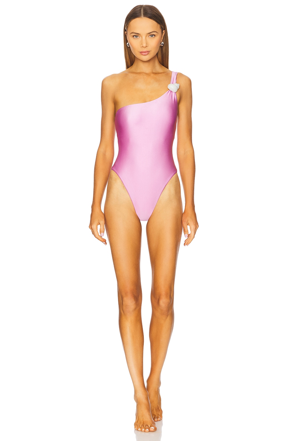 ワンピース水着 L SPACE Luminescent One Piece Swimsuit Product | LSPACE Luminescent One Piece Swimsuit - Mauve
