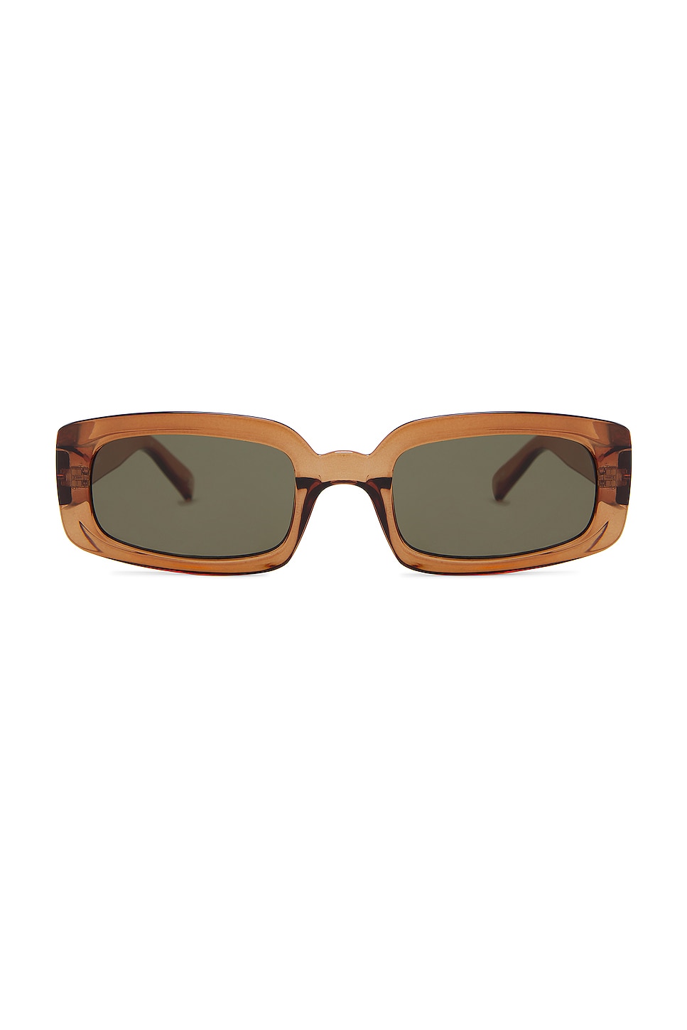 Le Specs Dynamite Sunglasses In Tobacco And Khaki Mono Revolve 8272